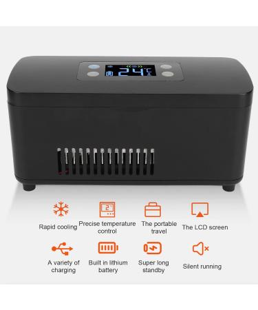 Electric Insulin Cooler Box - Big Screen Mini Refrigerator for 3 Pens - Pharmacy & Vehicle Use - Buy Online on GoSupps.com