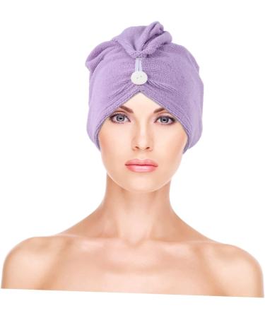 FRCOLOR 2pcs Quick Drying Bath Caps - Hair Dry Wraps & Shower Caps | Thicken Turban for Fast Hair Drying - International Shipping Available - Buy Online on GoSupps.com