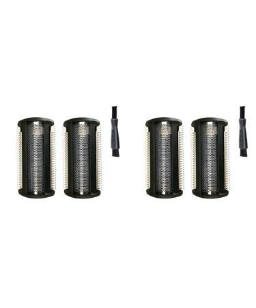 TsoLay BG2000 Replacement Foil Heads for Bodygroom BG7040 BG7030 BG5025 BG2039 4 pieces