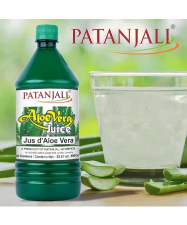 Patanjali Aloe Vera Juice 1L / 33.81 fl oz - Buy Online on GoSupps.com