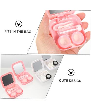 Shop Healeved 8 STK Contact Lens Cleaning Set - Travel Case Tweezers & Suction Rod - Cute & Practical for Lens Care - Buy Online on GoSupps.com