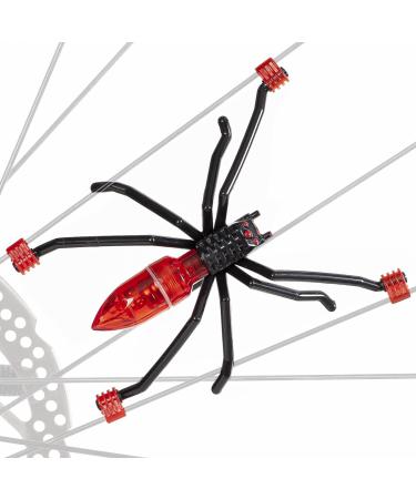 Bike Wheel Spokes Light Bicycle Decoration for Kids Spider on Wheels Bike Accesories Decorative and Safety Lights Pair