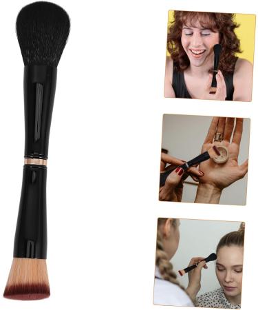 HONMEET Makeup Brush Foundation Brush Powder Foundation Blush Brush Powder Applicator Cosmetic Powder Brush Foundation Powder Brush Women Makeup Tool Corrugated Silk Nylon Wool - Buy Online on GoSupps.com