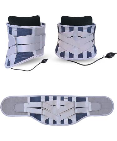 Back Support Self-Heating Heating Therapy with Airbag Belt Waist Brace Posture Corrector Spine Back Shoulder Lumbar Posture Correction (Size : Large) (X) (Large) - Buy Online on GoSupps.com