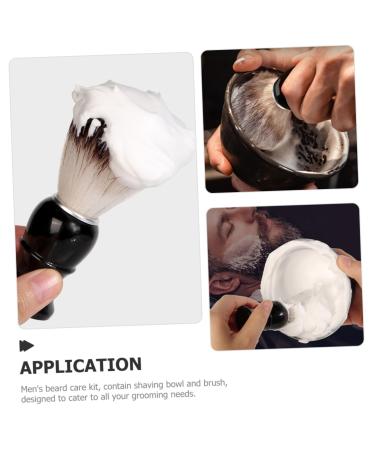 Minkissy Beard Growth Set - Shaving Brush Foam & Mug - Perfect Gift for Men | International Shipping - Buy Online on GoSupps.com