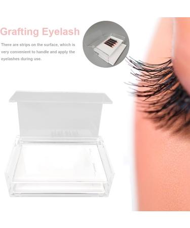 Eyelash Storage Box - Clear Acrylic Lash Holder Box - Lash Extension Organizers and Storage Lash Container Lash Cart Organizer for Women and Girls - Buy Online on GoSupps.com
