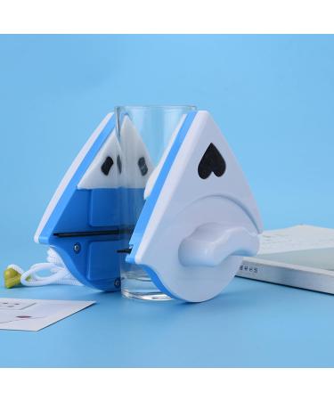 Yissone Magnetic Window Cleaner Double Side Glass Washing Cleaning Tool Window Cleaning Equipment Window Cleaner for High- Rise Window Cleaning Anti Drop Scratch Free and Water Storage (3-8mm Thick) Blue - Buy Online on GoSupps.com