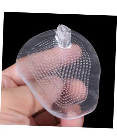 FRCOLOR 9 Pairs Gel Forefoot Pads & Heel Grip Inserts - Non-Slip Cushions for Sandals - Transparent Gel Insoles & Toe Protectors (3x10x6.5cm - Buy Online on GoSupps.com