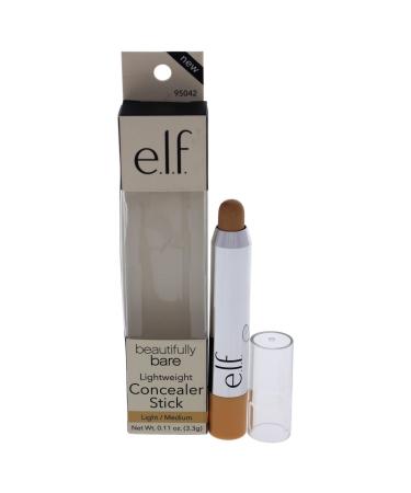 e.l.f. Beautifully Bare Lightweight Concealer Stick - Light-Medium Women Concealer 0.11 oz