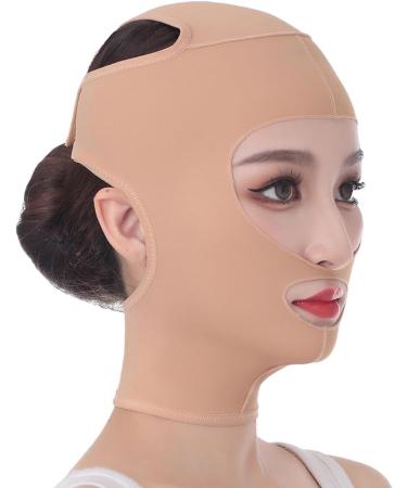 JSHDUSA Double Chin Reducer V Lines Chin Strap for Neck Reduction Face Slimming Lift Tape Enhancer for Neck Reduction Firming Tightening Skin 2XL - Buy Online on GoSupps.com