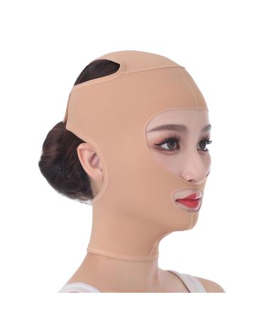 Chin Lifter for Double Chin - V Lines Chin Strap Face Slimming Strap | Face Slimming Lift Tape Enhancer Face-Belt Chin Strap Face Shaping Lifting Belt for Neck Reduction Firming Tightening Skin 2XL