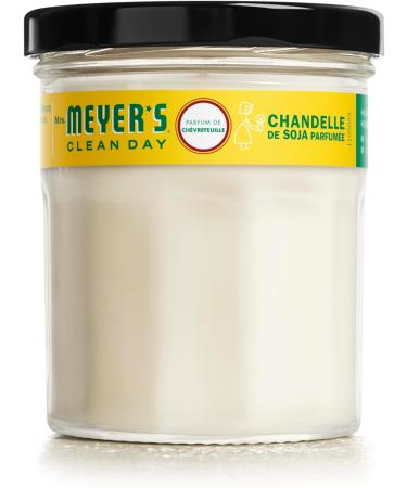 Mrs. Meyer's Clean Day Scented Soy Aromatherapy Candle 25 Hour Burn Time Made with Soy Wax and Essential Oils Honeysuckle Scent 140 gram Candle Jar - Buy Online on GoSupps.com