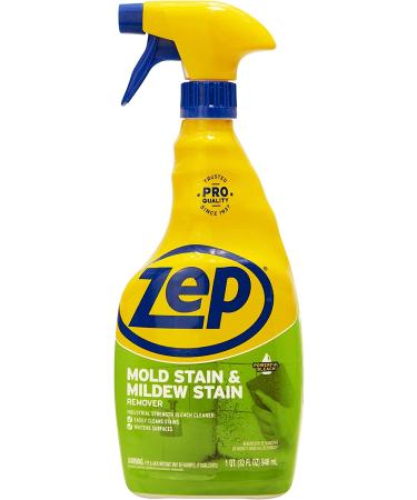 Zep Mold and Mildew Stain Remover 32oz (Pack of 2) - Professional Strength No Scrub Formula - Buy Online on GoSupps.com