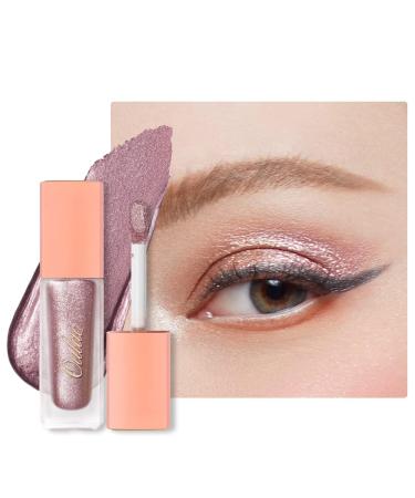 Oulac Liquid Glitter Eyeshadow - Metallic Pink Eyeshadow with Silver Sheen Shimmer Eyeshadow & Liquid Eyeliner Blendable Sparkly Eye Make-up Crease Resistant Vegan 5.4g Strength of Love (02) Strength of Love(02)