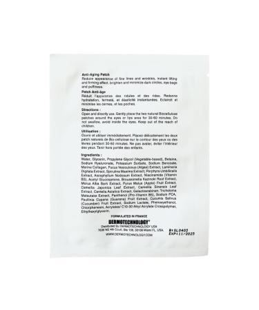 BIO-CELLULOSE Eyes & Lips Mask | Hydrating Facial Mask with Hyaluronic Acid & Marine Collagen | All Skin Types - Buy Online on GoSupps.com