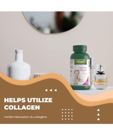 VORST Salmon Collagen 200mg plus Vitamin C 90 Capsules | Type 1 & Type 3 Supplement for Anti Aging Dull Skin Hair Nails Joints & Bones | Includes 40mg of Vitamin C | Powder Pills | 1 Bottle 90 count (Pack of 1) - Buy Online on GoSupps.com