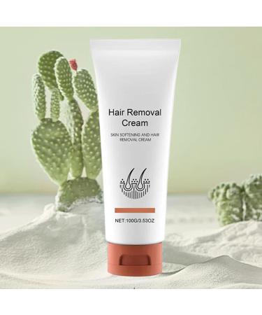 Body depilatory cream natural hair removal cream with moisture care caring smoothing gel for body armpits neck for home and on the go - Buy Online on GoSupps.com
