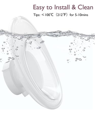 MomcoZy Double Sealed Flange 24mm for M5 Milk Pump | Replacement Accessory | Compatible with Momcozy Original Pump - Buy Online on GoSupps.com
