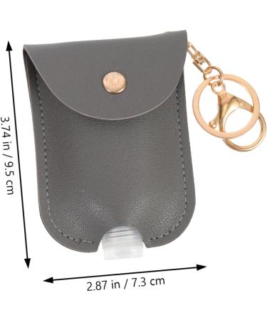 Minkissy 10 STK PU Leather Pendant Travel Container - Key Rings & Hanging Decoration for Travel Bottles & Soap | Perfect for On-the-Go Organization - Buy Online on GoSupps.com