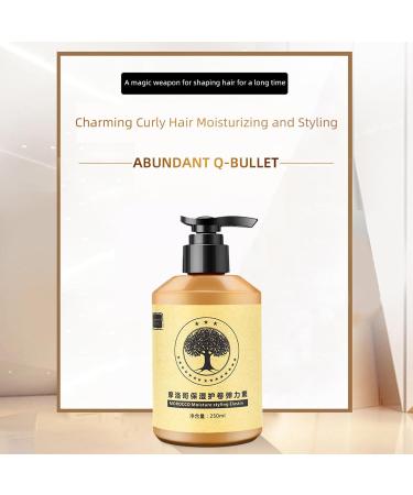 Hydrating Styling Cream for Damaged Curly Hair | Long-lasting Volume & Elasticity | Moisture & Care with Elastin - Buy Online on GoSupps.com