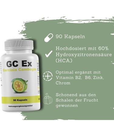 GC Ex Garcinia Cambogia 1500mg | Premium 100% Natural Extract | 90 High-Dose Capsules | International Shipping - Buy Online on GoSupps.com