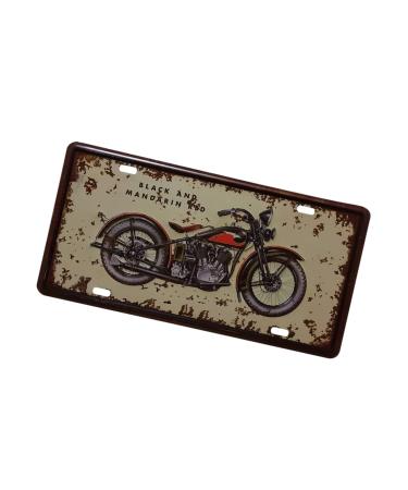 Levemolo Home Decor Vintage Decor Emblems Retro Decor Metal Vintage Signs Decorate Man Household Iron Mark - Buy Online on GoSupps.com