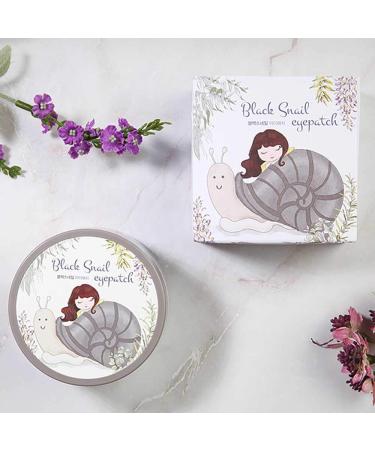 Black Snail Eye Gel Patches Moisturize & Reduce Wrinkle Elastic Skin with Gold and Collagen 30 Pairs - Buy Online on GoSupps.com