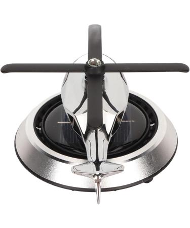 Buy Solar Car Freshener - Stylish Helicopter Design Lightweight & Solar-Powered Air Freshener (Silver) - International Shipping Available - Buy Online on GoSupps.com