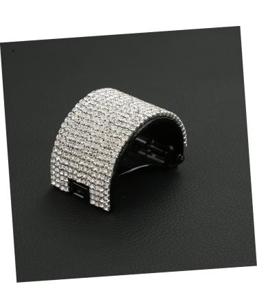 Angoily Hair Barrettes Hair Clip Hair Pin Ponytail Holder Clips Ponytail Holder Barrette Crystal Headgear - Buy Online on GoSupps.com