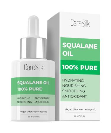 Squalane Oil for Face - 100% Pure Organic Squalane Moisturizer - Plant Natural Facial Oil - Nourishment Hydrating Face Oil - Vegan - Non-comedogenic