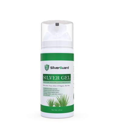 SilverGuard Colloidal Silver Gel | Skin Care Healing Aid & Protectant | Wound Care | Eczema Treatment | Burn Ointment | Bug Bite Itch Relief | 3.38 oz - Buy Online on GoSupps.com