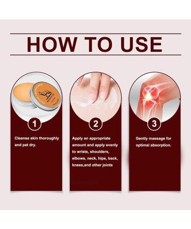 Lmoy 2PCS Neuro Balm Nerve Relief Balm for Neuropathy Natural Joint Care Soothing Massage Cream with Magnesium and Menthol - Buy Online on GoSupps.com