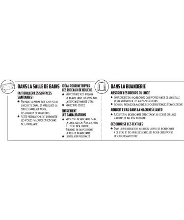 Starwax Fabulus Baking Soda 3 x 500 g Ideal for Cleaning All Surfaces in the House - Buy Online on GoSupps.com