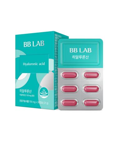 BB LAB Hyaluronic Acid Supplement Korea Hyaluronic Acid 120mg Skin Hydration Moisture Support Fast Absorption Capsule Type