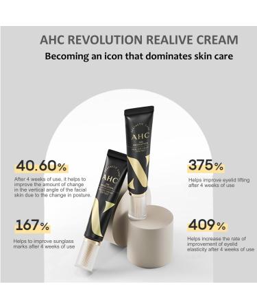 AHC TEN REVOLUTION Real Eye Cream for Face Season10 - 30ml+30ml+12ml - Buy Online on GoSupps.com