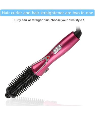 Professional Hair Curler Brush - Ceramic Hot Air Styling Iron for Soft Curls & Volume | Lightweight Negative Ion Paddle Brush - Buy Online on GoSupps.com