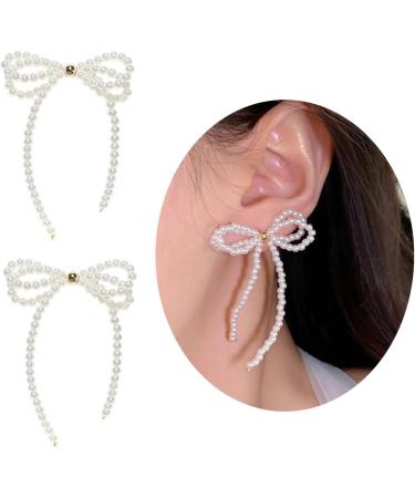 Shop Feylie Exaggerated Bowknot Earrings - High-Grade Luxury Summer Style | Trendy Resin Jewelry for Women | 2023 Fashion - Buy Online on GoSupps.com