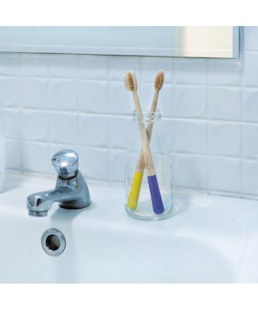 Superbee Biodegradable Bamboo Toothbrushes 5 Pack Soft Bristles for Adults & Kids | Eco-Friendly Zero Waste Toothbrush Kit - Buy Online on GoSupps.com