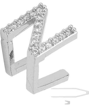 Verdant Touch Hip Hop Tooth Decoration - Silver Capital-Shaped Teeth Brace for Halloween & Accessories - Buy Online on GoSupps.com