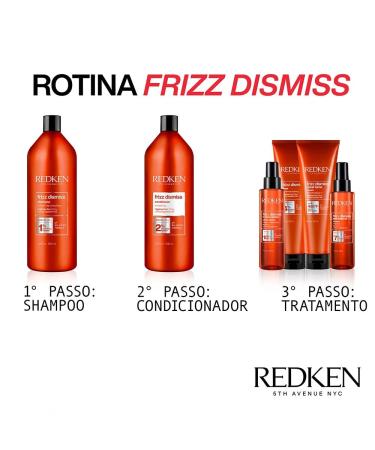 REDKEN FRIZZ DISMISS Conditioner 1000 ml - Aquatic | Anti-Frizz Smooth and Moisturizing Hair Care - International Shipping Available - Buy Online on GoSupps.com
