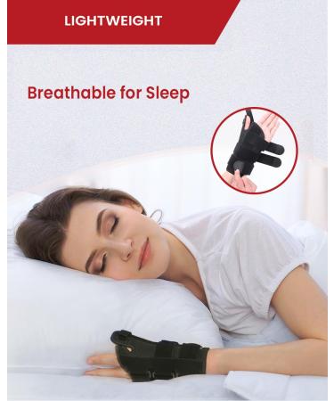 Buy Medium Left Hand Wrist Brace Thumb Spica Splint for Carpal Tunnel De Quervain's Tenosynovitis & Tendonitis Pain Relief - International Shipping Available - Buy Online on GoSupps.com