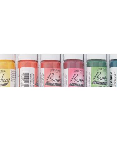 Dr. Ph. Martin's Bombay India Ink Set 1 - 12 Bottles 0.5 oz, Set of 12 Colors - Buy Online on GoSupps.com