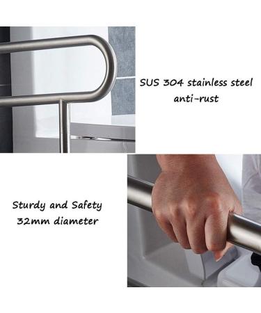 Grab Bars Handle Safety Support Hand Rails Toilet Grab Bar Anti-Slip Grab Bar Bathroom Handrail Support Handrail Safety Armrest erly Di - Buy Online on GoSupps.com