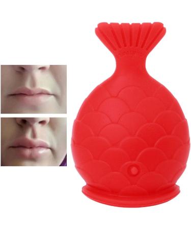 Lip Sucker Plumper | Women Portable Fish Shaped Lip Plumper | Full Lips Suction Silicone | Lips Enhancer Plumper Device | Silicone Lip Plumper Suction Tool Gift For Women - Buy Online on GoSupps.com