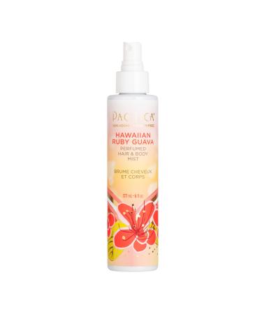 Pacifica Hawaiian Ruby Guava Perfumed Hair & Body Mist Alcohol-Free Spray Designed For Head-To-Toe Wear Vegan & Cruelty-Free 6 Fl Oz Hawaiian Ruby Guava 6 Fl Oz (Pack of 1)