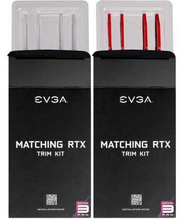 EVGA 20-Series FTW3 Cards Red/White Trim Kit - Customize Your Graphics Card - Buy Online on GoSupps.com