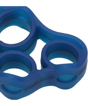 Finger Trainer High Flexibility Soft Silicone Light Portable 2 Pieces Finger Exerciser for Family Dark Blue 11lb - Buy Online on GoSupps.com