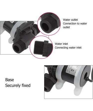 Water Pressure Booster Pump DC Brushless Shower Booster Pump for Solar Water Heater JT750D524V - Buy Online on GoSupps.com
