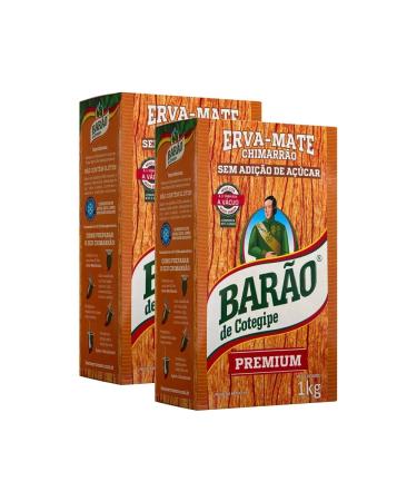 Pack Erva Mate PREMIUM Baro p/Chimarro - 2x 1Kg