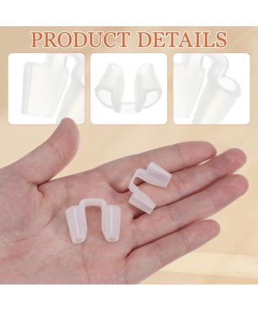 Didiseaon 2pcs Nasal Support Fixator Nostril Retainer for Rhinoplasty Recovery Silicone Nose Guard Preventing Deformation Post Nose Surgery Protector - Buy Online on GoSupps.com